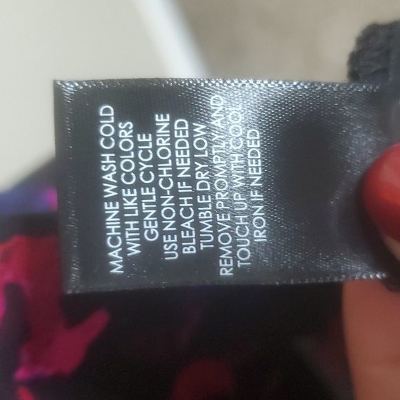 Torrid Rainbow Leopard Georgette Tie Front Blouse Size 5 NWT - Picture 5 of 7